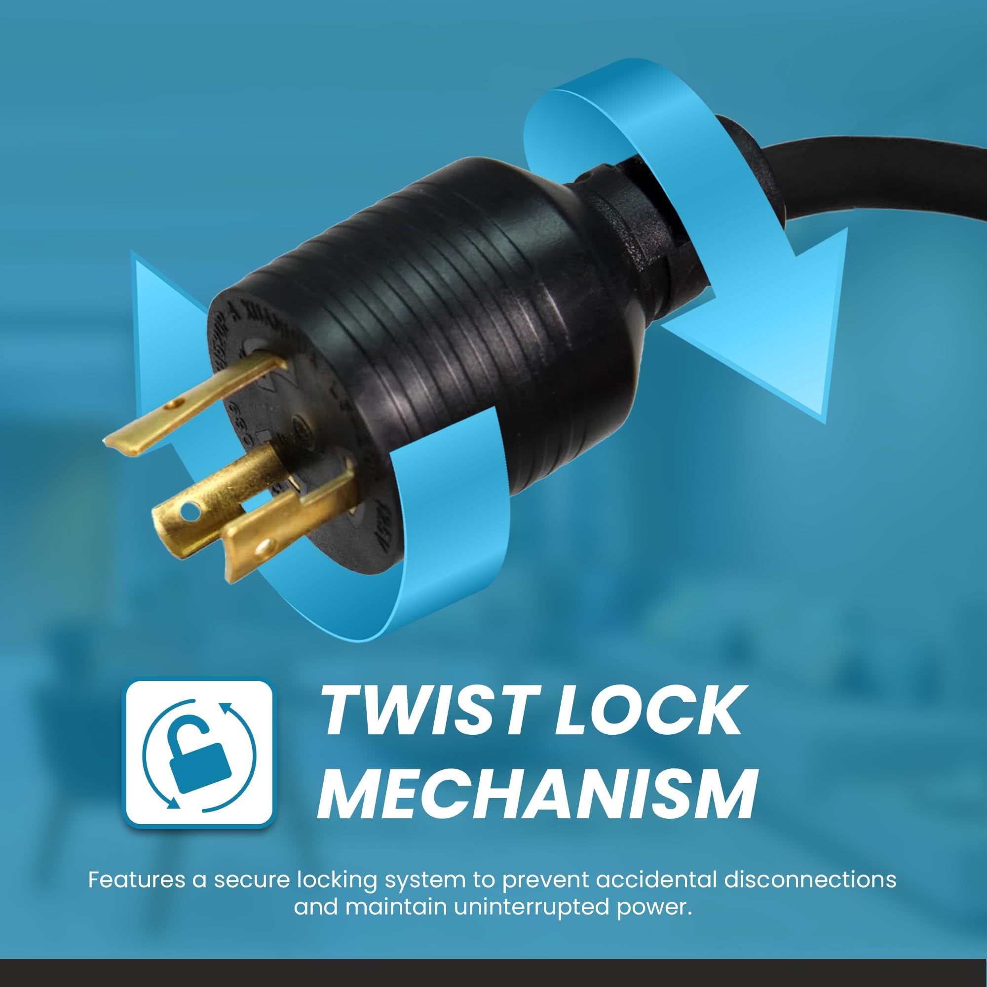 Amazon.com: IronBox Electric NEMA L6-20P to C19 Power Cord - 20A